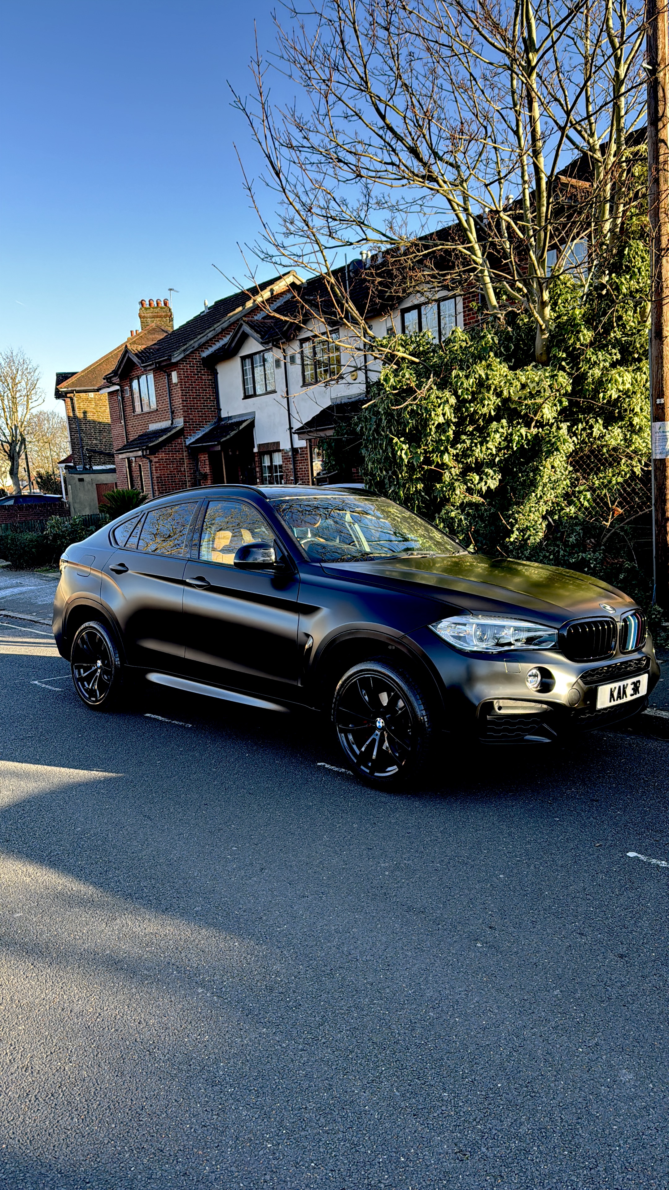 BMW X6 — Satin Black